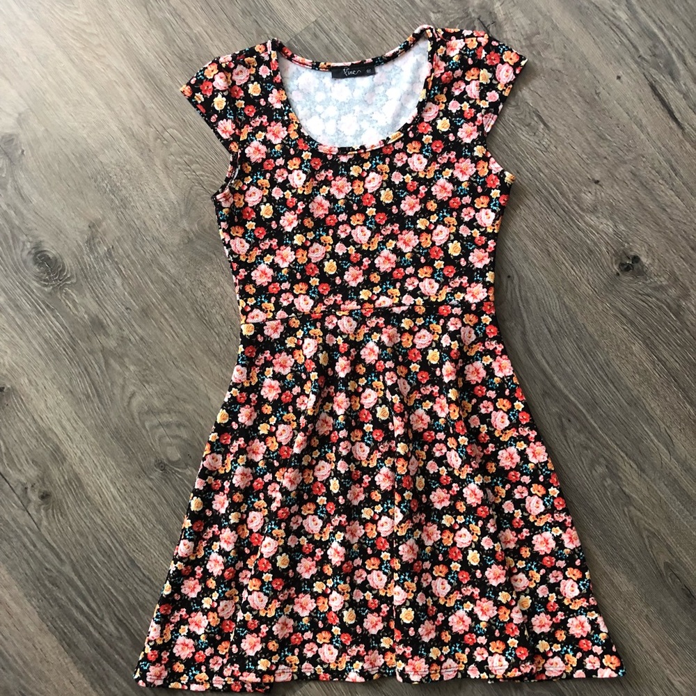 Floral Summer Skater Dress